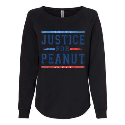 Justice For Peanut The Squirrel Peanut Squirrel Womens California Wash Sweatshirt