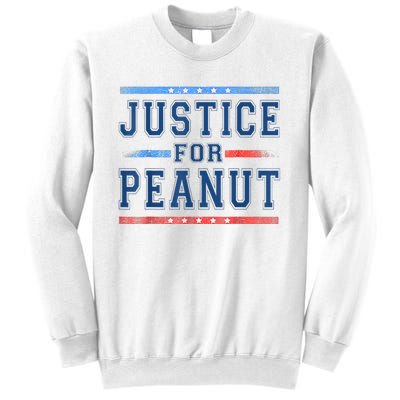 Justice For Peanut The Squirrel Peanut Squirrel Sweatshirt