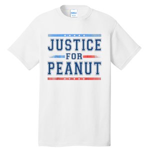 Justice For Peanut The Squirrel Peanut Squirrel Tall T-Shirt