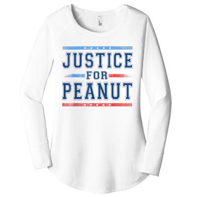 Justice For Peanut The Squirrel Peanut Squirrel Women's Perfect Tri Tunic Long Sleeve Shirt