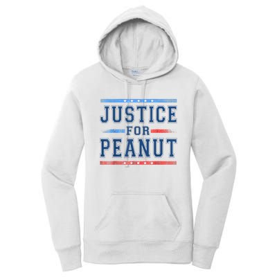 Justice For Peanut The Squirrel Peanut Squirrel Women's Pullover Hoodie