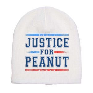 Justice For Peanut The Squirrel Peanut Squirrel Short Acrylic Beanie