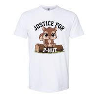 Justice For Pnut Special Squirrel Pnut Justice Softstyle CVC T-Shirt