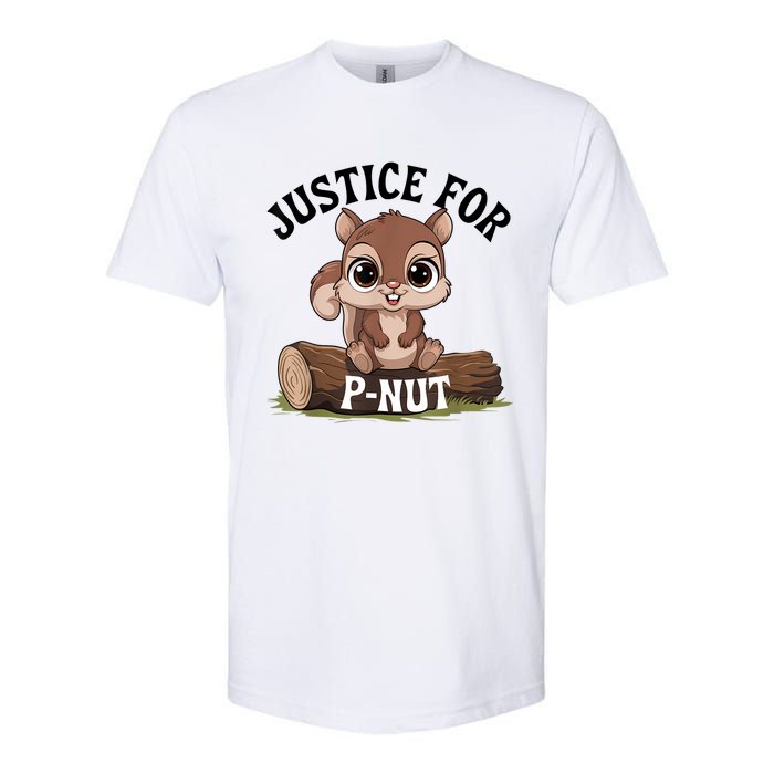 Justice For Pnut Special Squirrel Pnut Justice Softstyle CVC T-Shirt