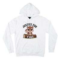 Justice For Pnut Special Squirrel Pnut Justice Hoodie