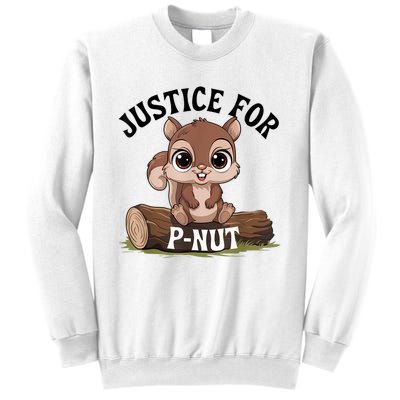 Justice For Pnut Special Squirrel Pnut Justice Sweatshirt