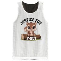 Justice For Pnut Special Squirrel Pnut Justice Mesh Reversible Basketball Jersey Tank