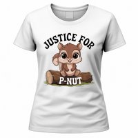 Justice For Pnut Special Squirrel Pnut Justice Women's T-Shirt