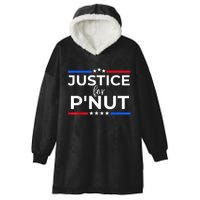 Justice For PNut Peanut Squirrel Lovers Hooded Wearable Blanket