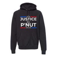 Justice For PNut Peanut Squirrel Lovers Premium Hoodie