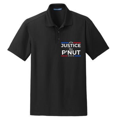 Justice For PNut Peanut Squirrel Lovers Dry Zone Grid Polo