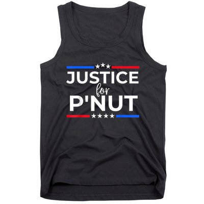 Justice For PNut Peanut Squirrel Lovers Tank Top