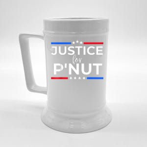 Justice For PNut Peanut Squirrel Lovers Beer Stein