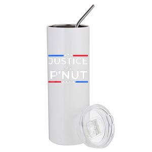 Justice For PNut Peanut Squirrel Lovers Stainless Steel Tumbler