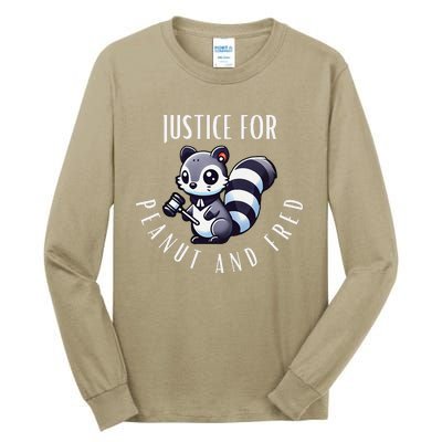 Justice For Peanut The Squirrel 2024 Tall Long Sleeve T-Shirt