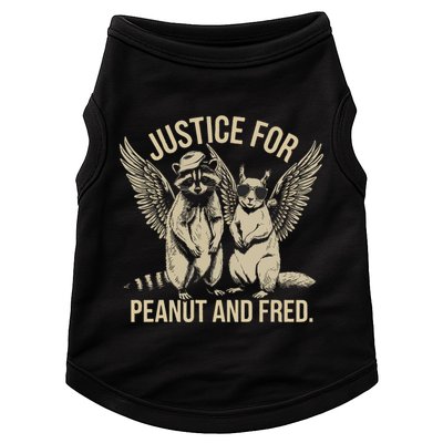 Justice For Peanut And Fred Peanut Squirrel Fred Raccoon Doggie Tank