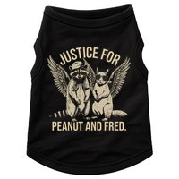 Justice For Peanut And Fred Peanut Squirrel Fred Raccoon Doggie Tank