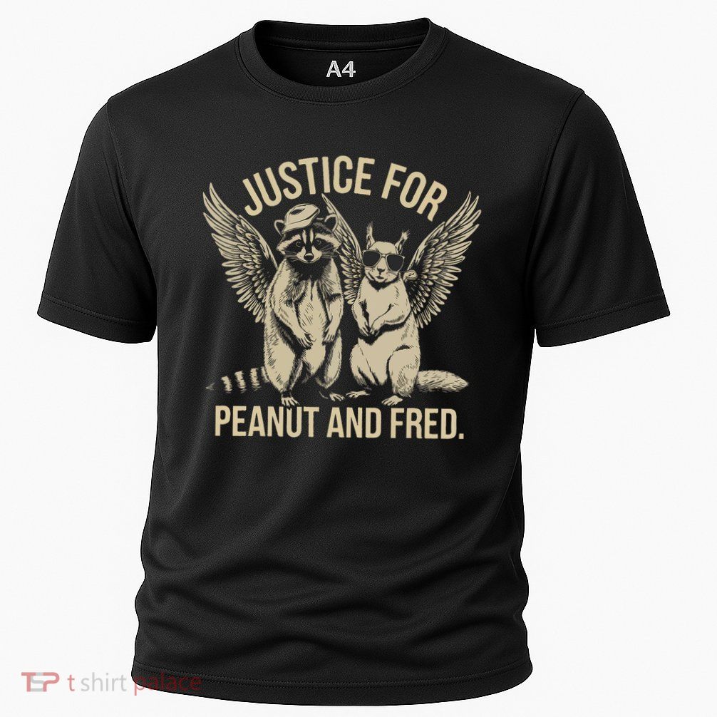 Justice For Peanut And Fred Peanut Squirrel Fred Raccoon Performance Shirt
