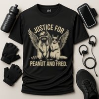 Justice For Peanut And Fred Peanut Squirrel Fred Raccoon Performance Shirt