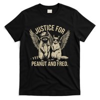 Justice For Peanut And Fred Peanut Squirrel Fred Raccoon T-Shirt