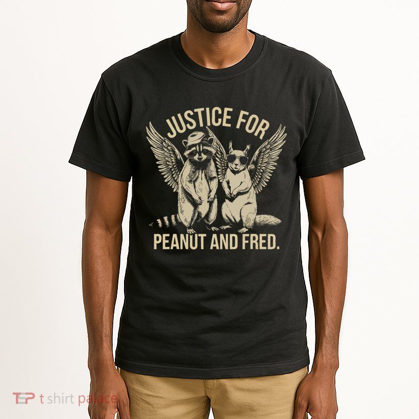 Justice For Peanut And Fred Peanut Squirrel Fred Raccoon Tall T-Shirt