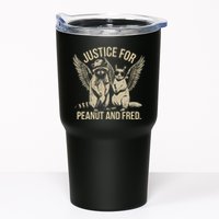 Justice For Peanut And Fred Peanut Squirrel Fred Raccoon Tumbler