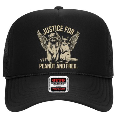 Justice For Peanut And Fred Peanut Squirrel Fred Raccoon Trucker Hat