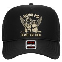 Justice For Peanut And Fred Peanut Squirrel Fred Raccoon Trucker Hat