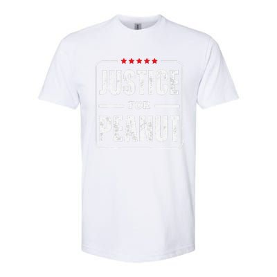 Justice For Peanut Bold Protest Message Softstyle® CVC T-Shirt