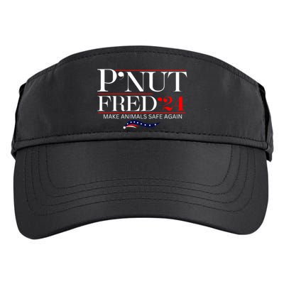 Justice For Peanut The Squirrel And Fred The Raccon Adult Drive Performance Visor