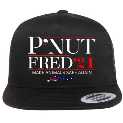 Justice For Peanut The Squirrel And Fred The Raccon Flatbill Hat