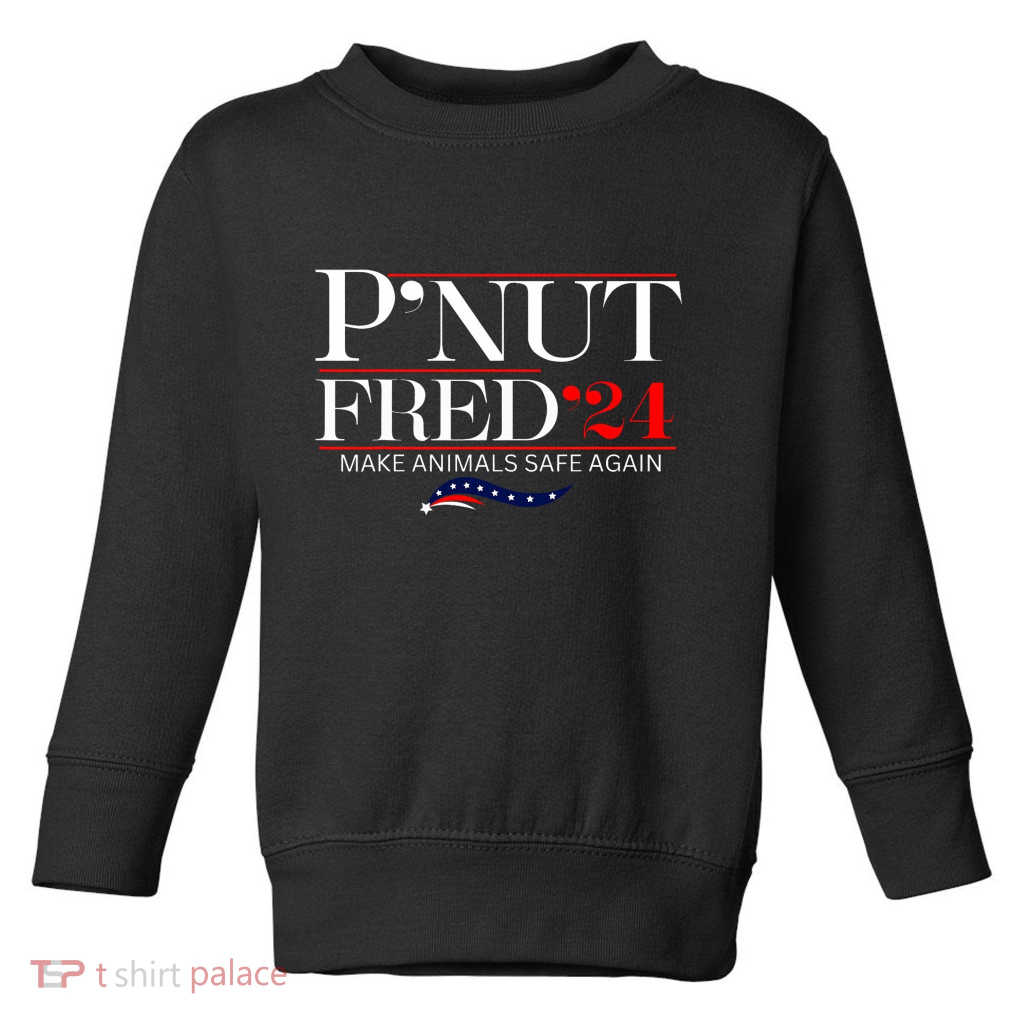 Justice For Peanut The Squirrel And Fred The Raccon Toddler Sweatshirt