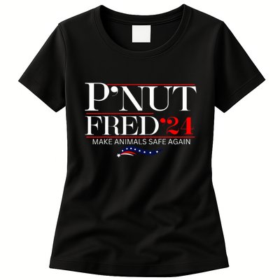 Justice For Peanut The Squirrel And Fred The Raccon Womens T-Shirt
