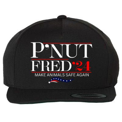 Justice For Peanut The Squirrel And Fred The Raccon Wool Snapback Cap