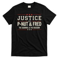 Justice For Pnut And Fred The Squirrel Peanut Justice T-Shirt