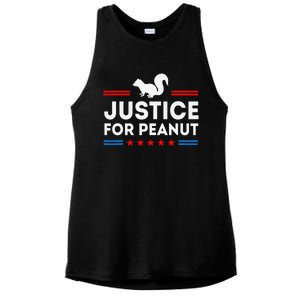 Justice For Peanut The Squirrel And Fred The Raccon Ladies PosiCharge Tri-Blend Wicking Tank