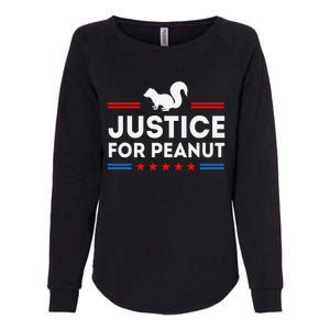 Justice For Peanut The Squirrel And Fred The Raccon Womens California Wash Sweatshirt