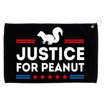 Justice For Peanut The Squirrel And Fred The Raccon Grommeted Golf Towel