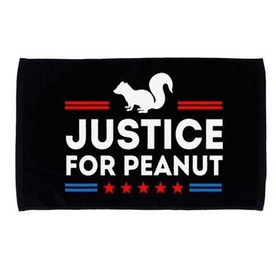 Justice For Peanut The Squirrel And Fred The Raccon Microfiber Hand Towel