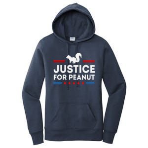 Justice For Peanut The Squirrel And Fred The Raccon Women's Pullover Hoodie