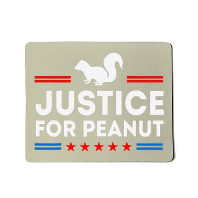 Justice For Peanut The Squirrel And Fred The Raccon Mousepad