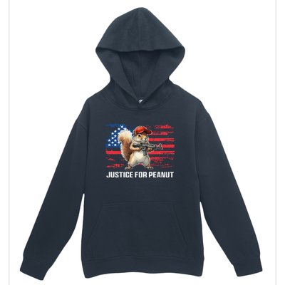 Justice For Peanut The Squirrel Peanut Squirrel Pnut Urban Pullover Hoodie