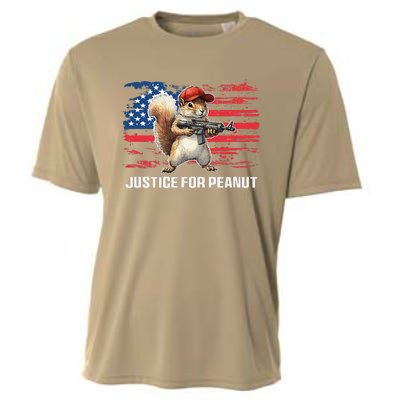 Justice For Peanut The Squirrel Peanut Squirrel Pnut Cooling Performance Crew T-Shirt