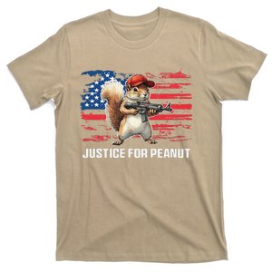 Justice For Peanut The Squirrel Peanut Squirrel Pnut T-Shirt