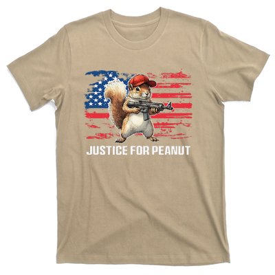 Justice For Peanut The Squirrel Peanut Squirrel Pnut T-Shirt