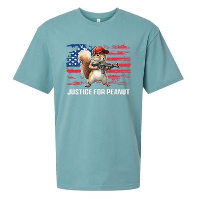 Justice For Peanut The Squirrel Peanut Squirrel Pnut Sueded Cloud Jersey T-Shirt