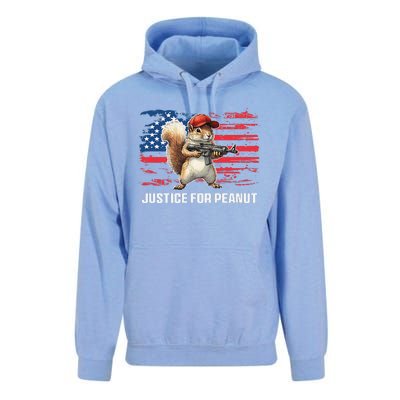 Justice For Peanut The Squirrel Peanut Squirrel Pnut Unisex Surf Hoodie