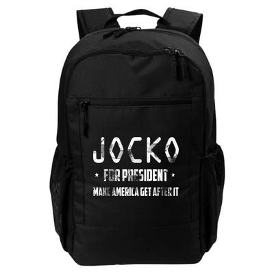 Jocko For President Make America Get After It Black Backpack