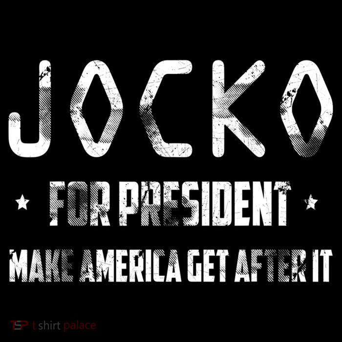 Jocko For President Make America Get After It Black Drawstring Bag