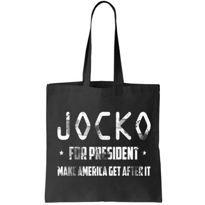 Jocko For President Make America Get After It Black Bag